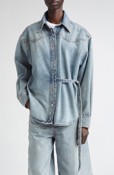 ジャケット HAIKURE White jacket with rips HAIKURE White jacket with rips – Lux Afrique Boutique