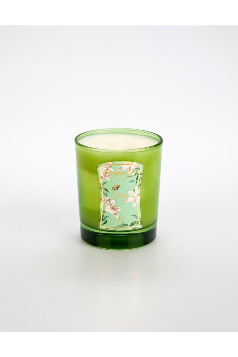 Lírio Scented Candle, Alternate, color, Clear