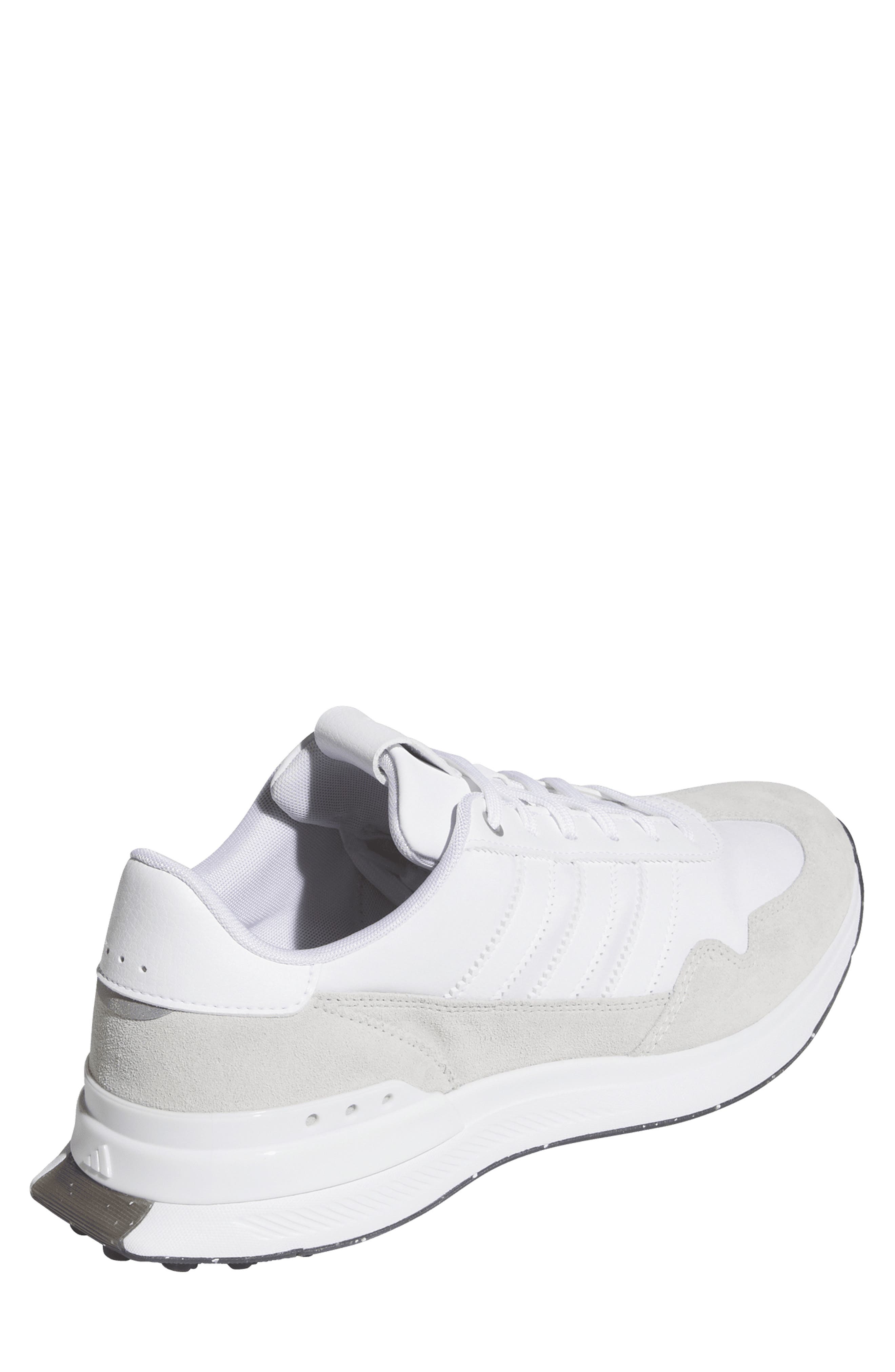 adidas S2G 26 Waterproof Spikeless Golf Shoe, Alternate, color, Grey/ White/ Black