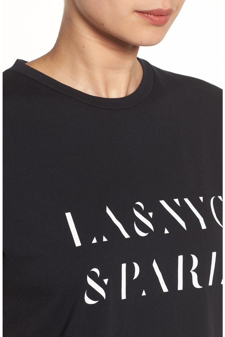 'Cities' Graphic Tee, Alternate, color, BLACK