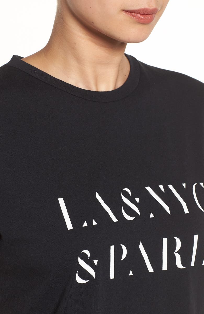 SINCERELY JULES 'Cities' Graphic Tee, Alternate, color, 