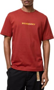 Burberry Heritage Logo Cotton T-shirt