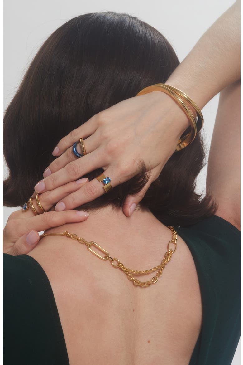 Maisie Necklace, Alternate, color, GOLD