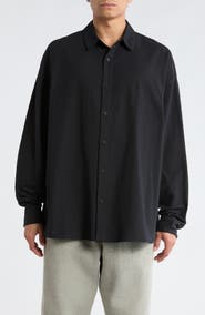 Fear of God Essentials Signature Button Front Shirt