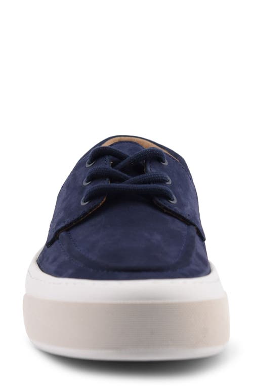 Sperry Top-sider® Sperry Candy Boat Shoe In Navy Leather Nubuck