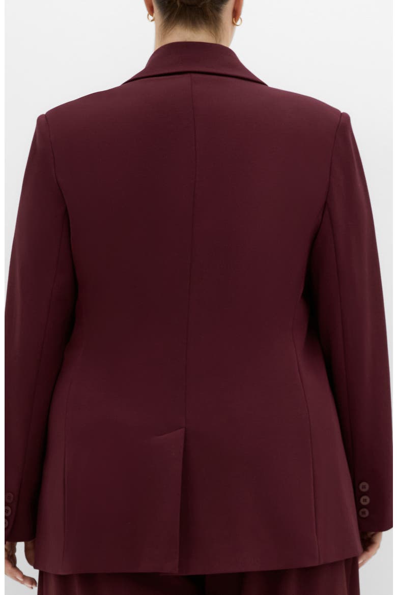 Galactic Ponte Blazer, Alternate, color, DARK CHERRY