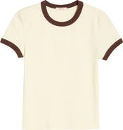 Marine Layer Lexi Rib Ringer T-Shirt