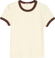 Marine Layer Lexi Rib Ringer T-Shirt