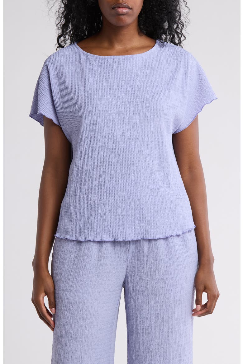 Dolman Sleeve Jacquard Top, Main, color, BABY LAVENDER