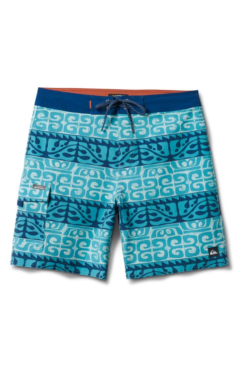 Stacked 19 Swim Trunks