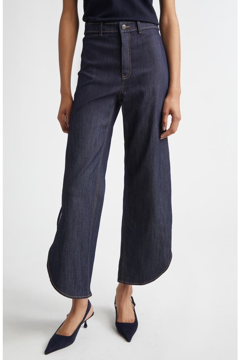 Hannah Wide Leg Jeans, Main, color, INDIGO