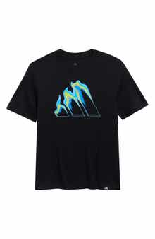 adidas Kids' Flame Logo Jersey Graphic T-Shirt