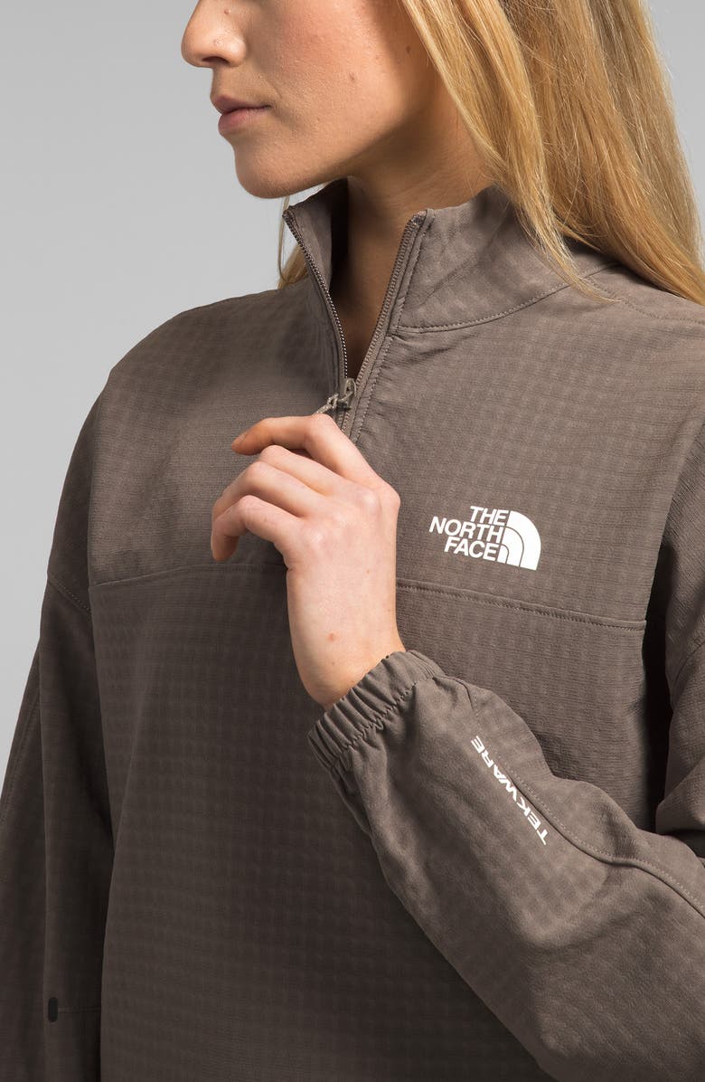The North Face Tekware<sup>™</sup> Grid Water Repellent Quarter Zip Pullover, Alternate, color, 