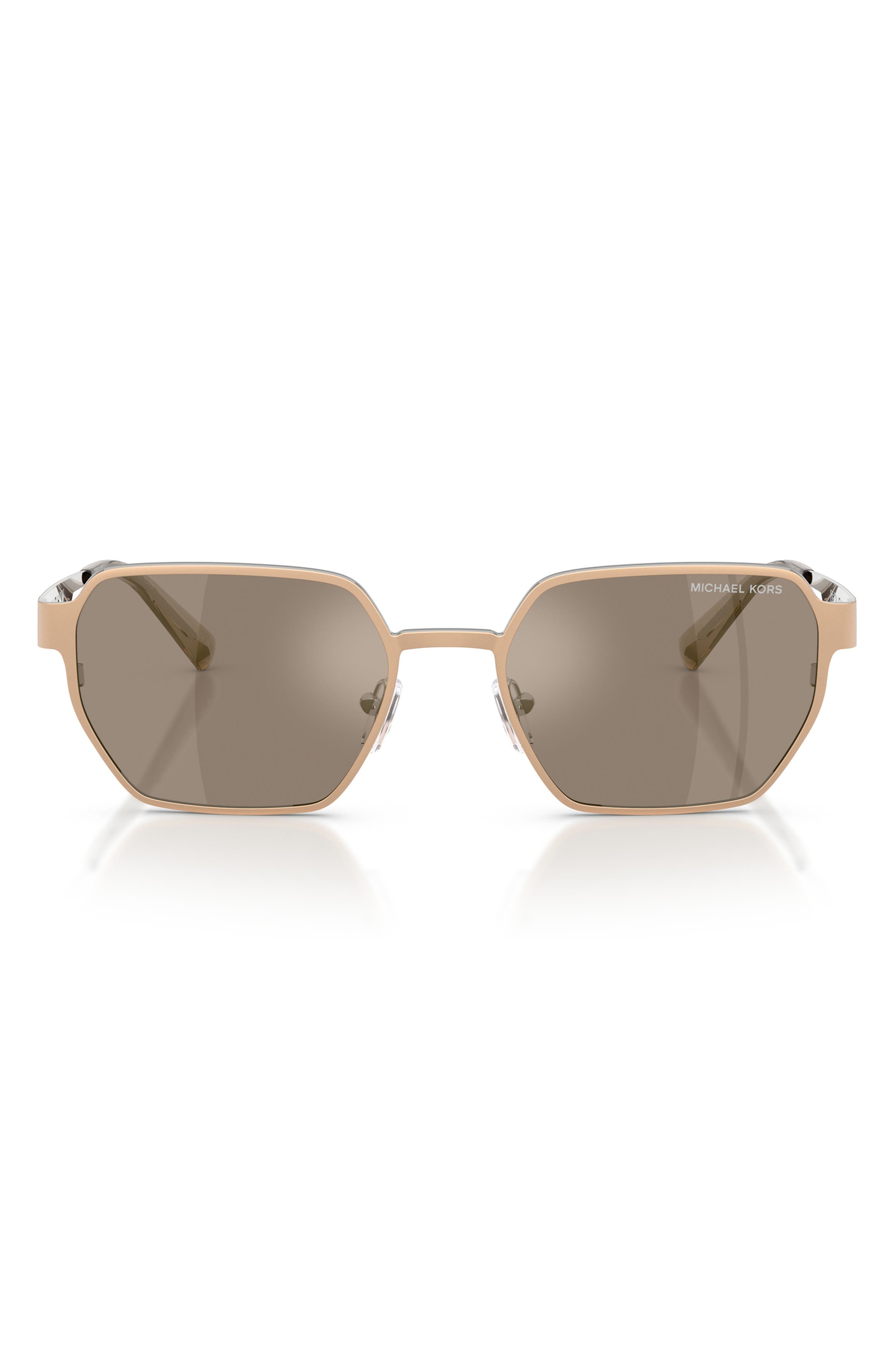 selected GOLD MATTE / BROWN SILVER