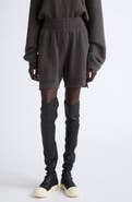 Rick Owens Cashmere Blend Knit Shorts