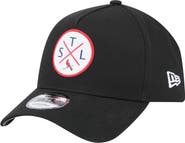 New Era Men's New Era Black St. Louis Cardinals 9FORTY A-Frame Adjustable Hat