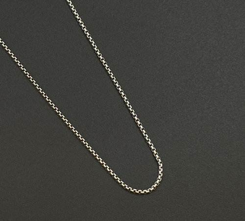 Donatello Gian Sterling Silver Roundbox Pendant Necklace In Silver