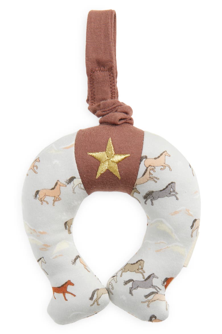 Horseshoe Stroller Toy, Main, color, WILD HORSES