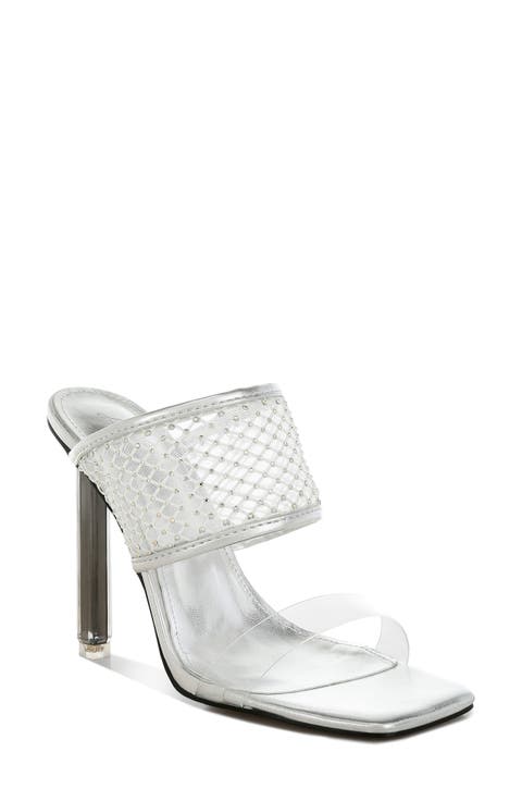 Salween Clear Strap Stiletto Sandal (Women)