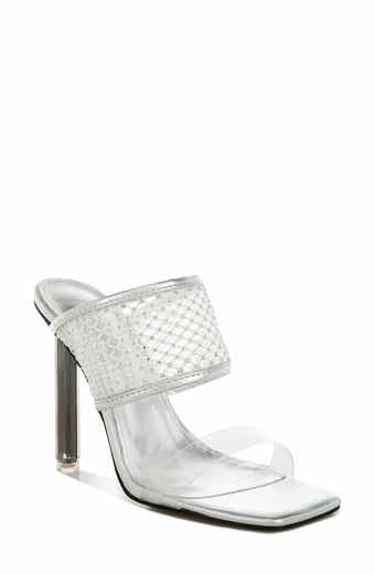 LONDON RAG Salween Clear Strap Stiletto Sandal