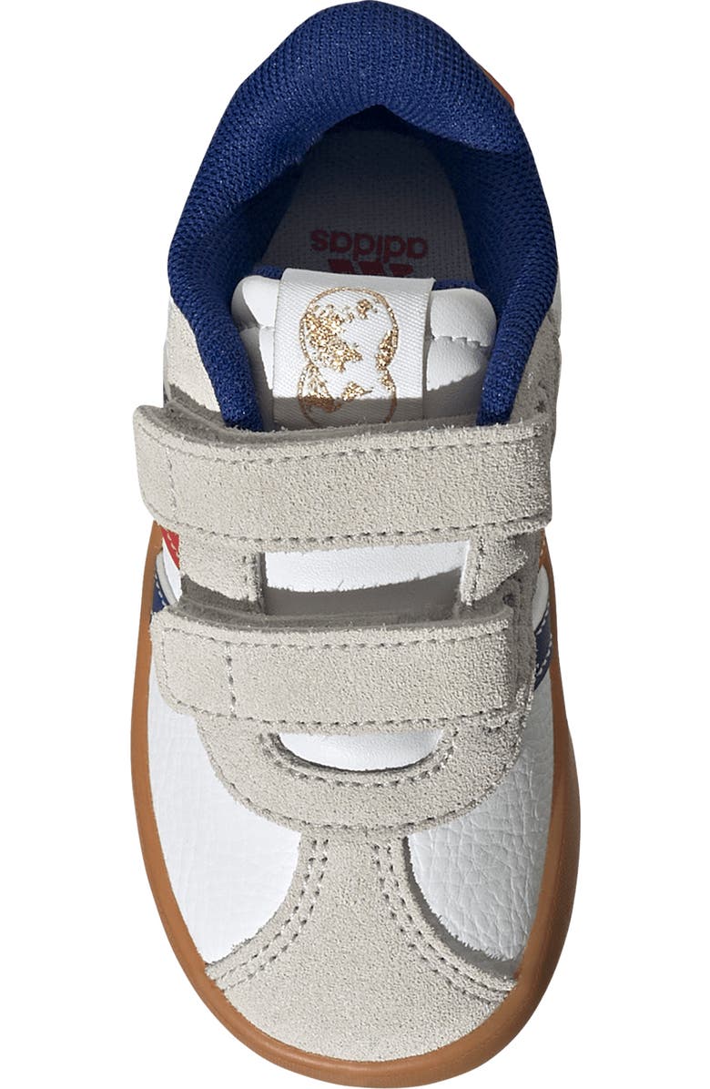 adidas Kids' VL Court 3.0 Sneaker, Alternate, color, White/ Pure Ruby/ Ink