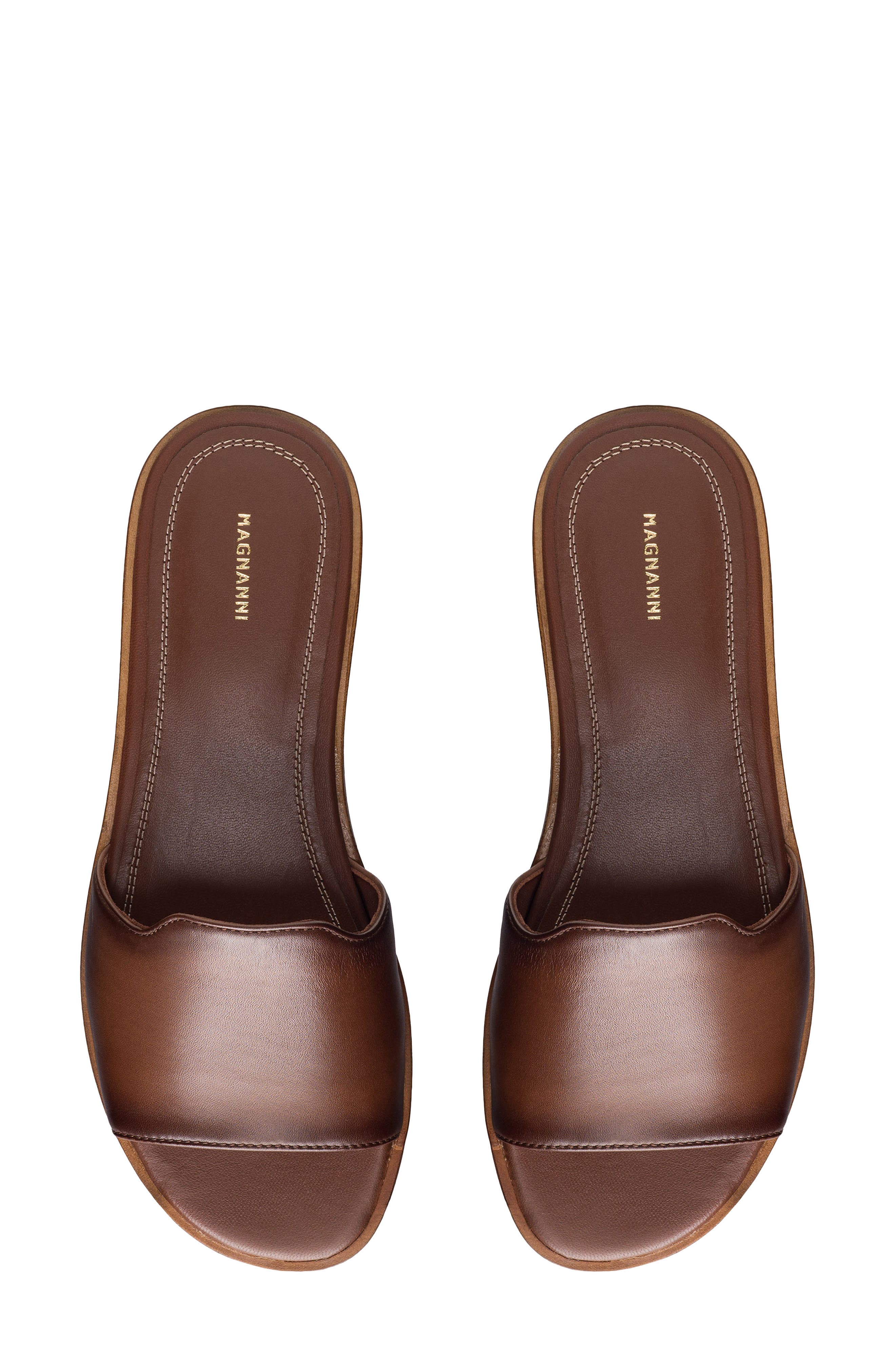 Solara Slide Sandal, Alternate, color, BROWN