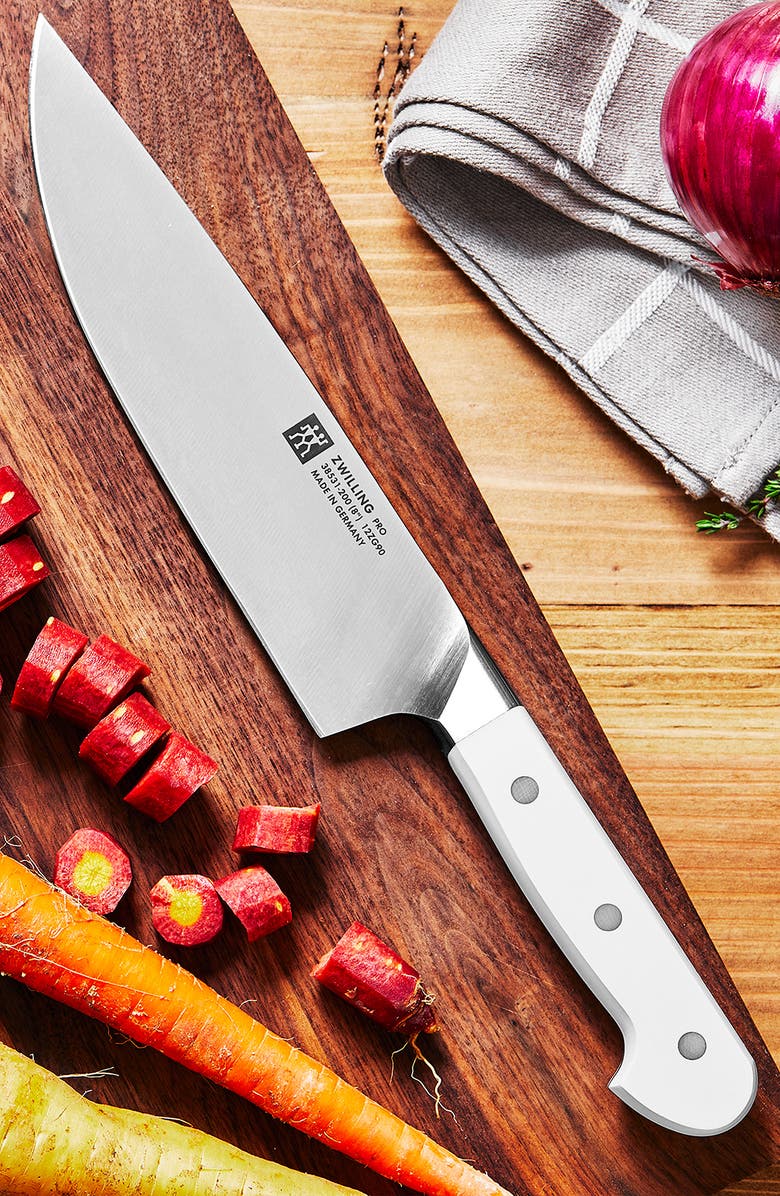 ZWILLING Pro Le Blanc 8-Inch Chef's Knife, Alternate, color, Silver