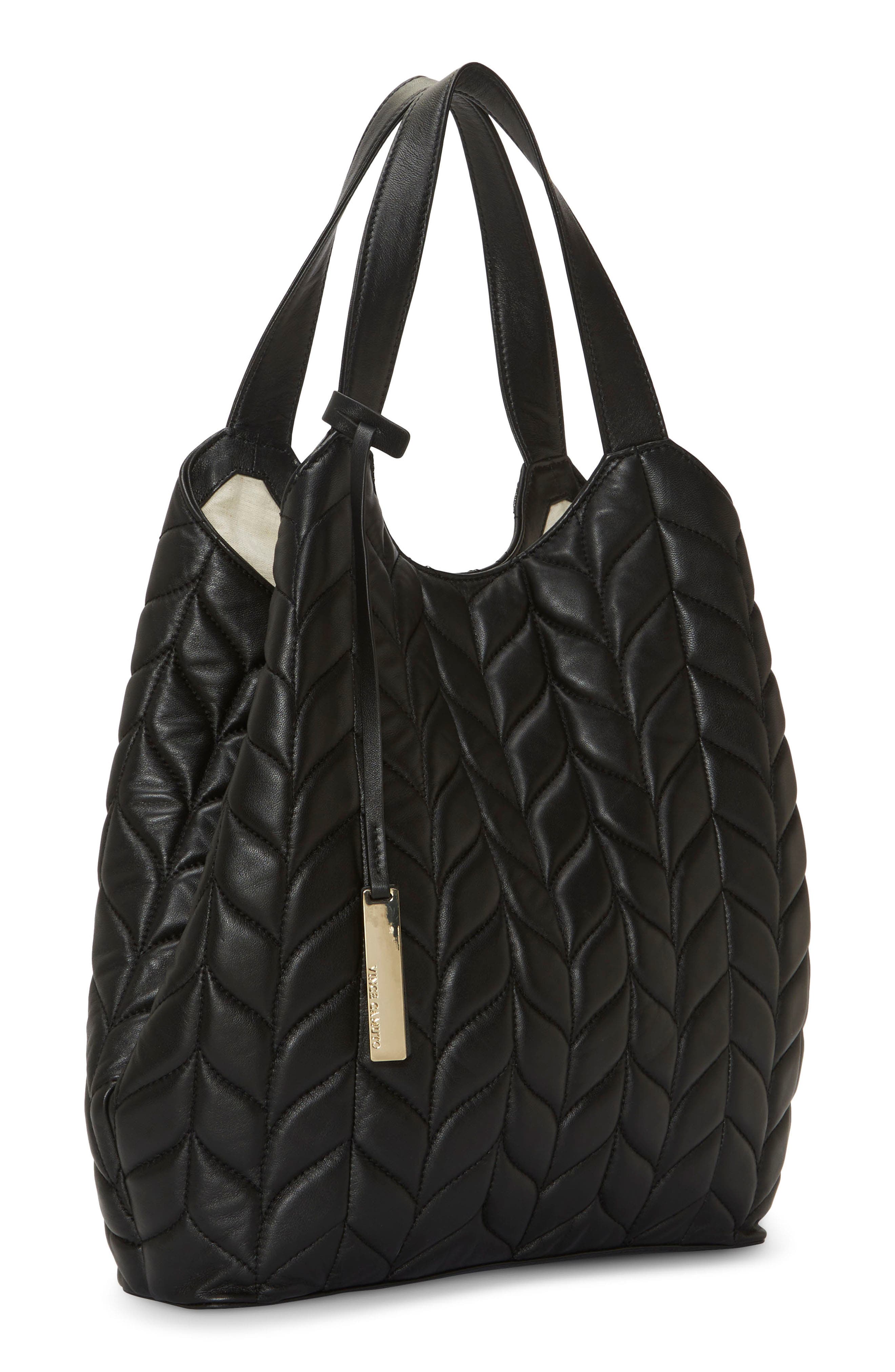 Vince Camuto Kisho Quilted Tote, Alternate, color, 