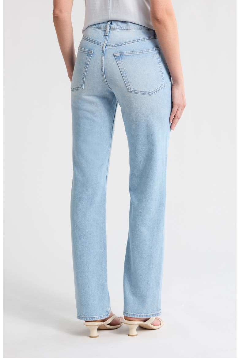 Hattie Mid Rise Straight Leg Jeans, Alternate, color, WYNCOTE