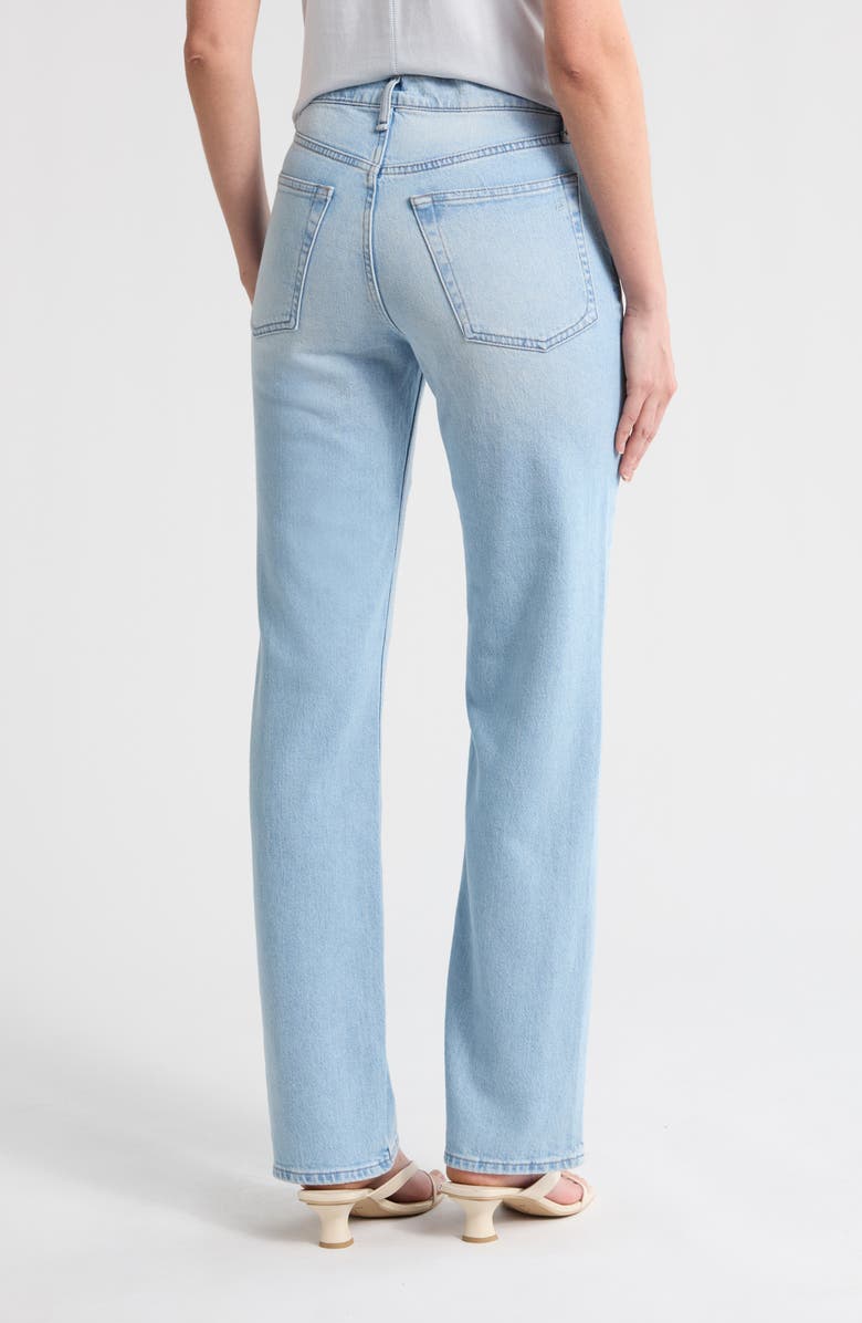 Hattie Mid Rise Straight Leg Jeans