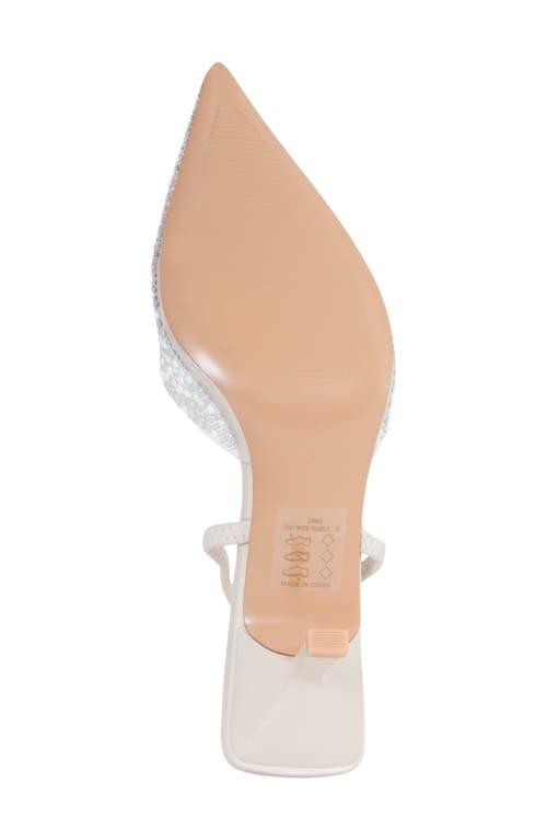 LAUREN LORRAINE LAUREN LORRAINE ZING EMBELLISHED SLINGBACK MULE 