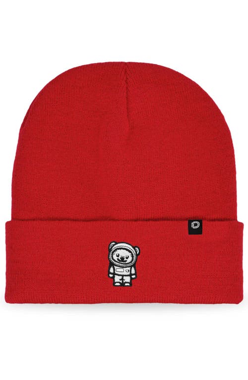 Dalix Ice Bear Beanie In Red