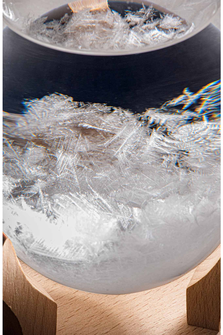Teardrop Fitzroy's Storm Glass, Alternate, color, Clear