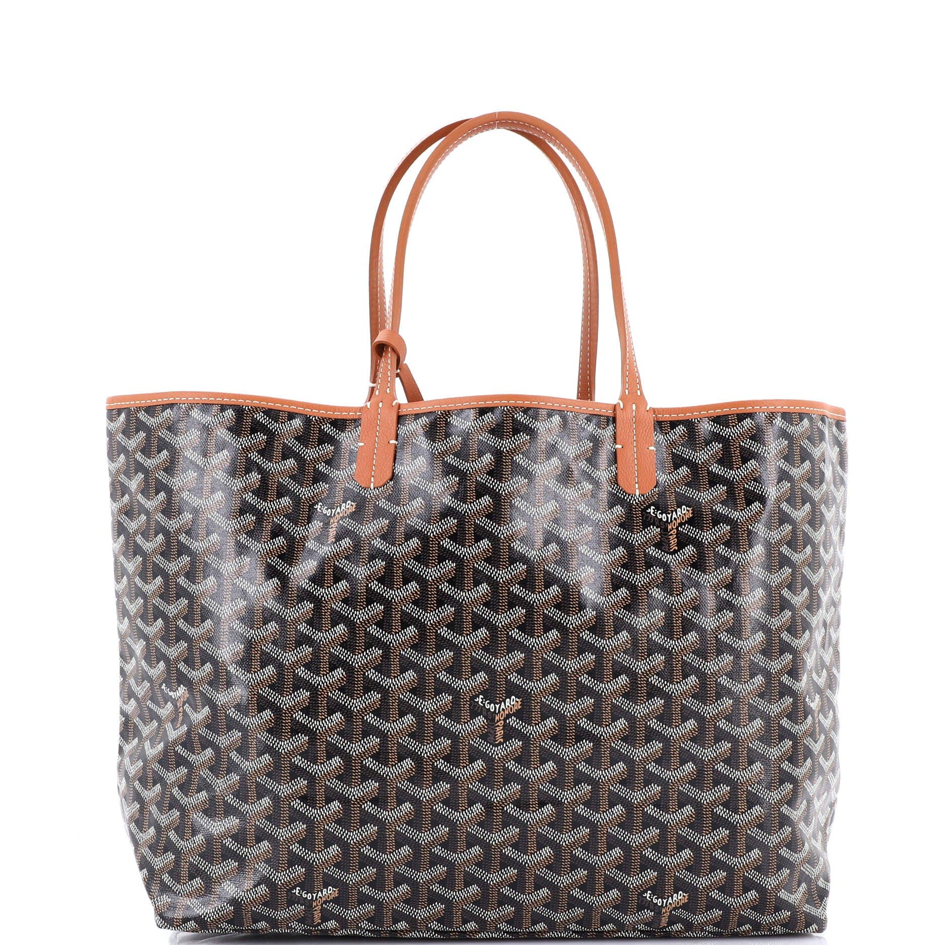 Pre-Owned Goyard Saint Louis Tote Coated Canvas PM, Main, color, 