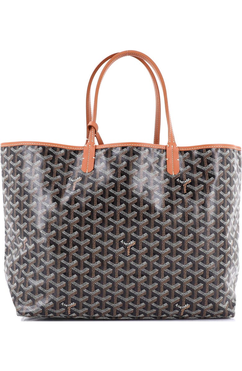Pre-Owned Goyard Saint Louis Tote Coated Canvas PM, Main, color,
