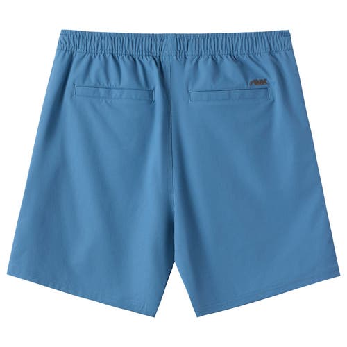 Mountain Khakis Stretch Poplin Deck Short In Blue