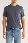 Lucky Brand Logo Pocket T-Shirt