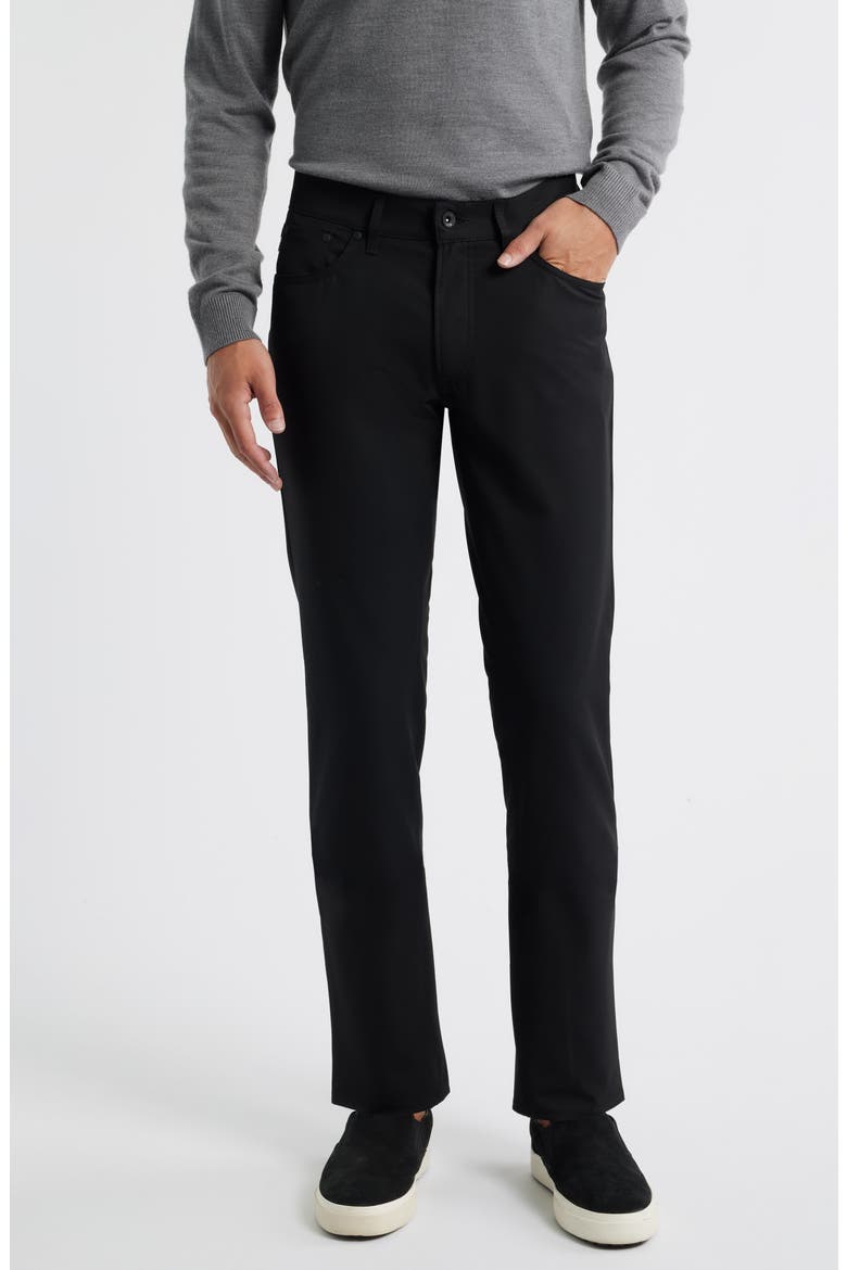 Chuck Modern Fit Five-Pocket Pants, Main, color, BLACK