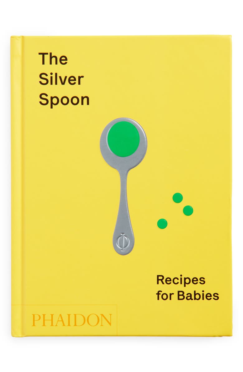 Phaidon Press 'The Silver Spoon: Recipes for Babies' Cookbook, Main, color, Yellow