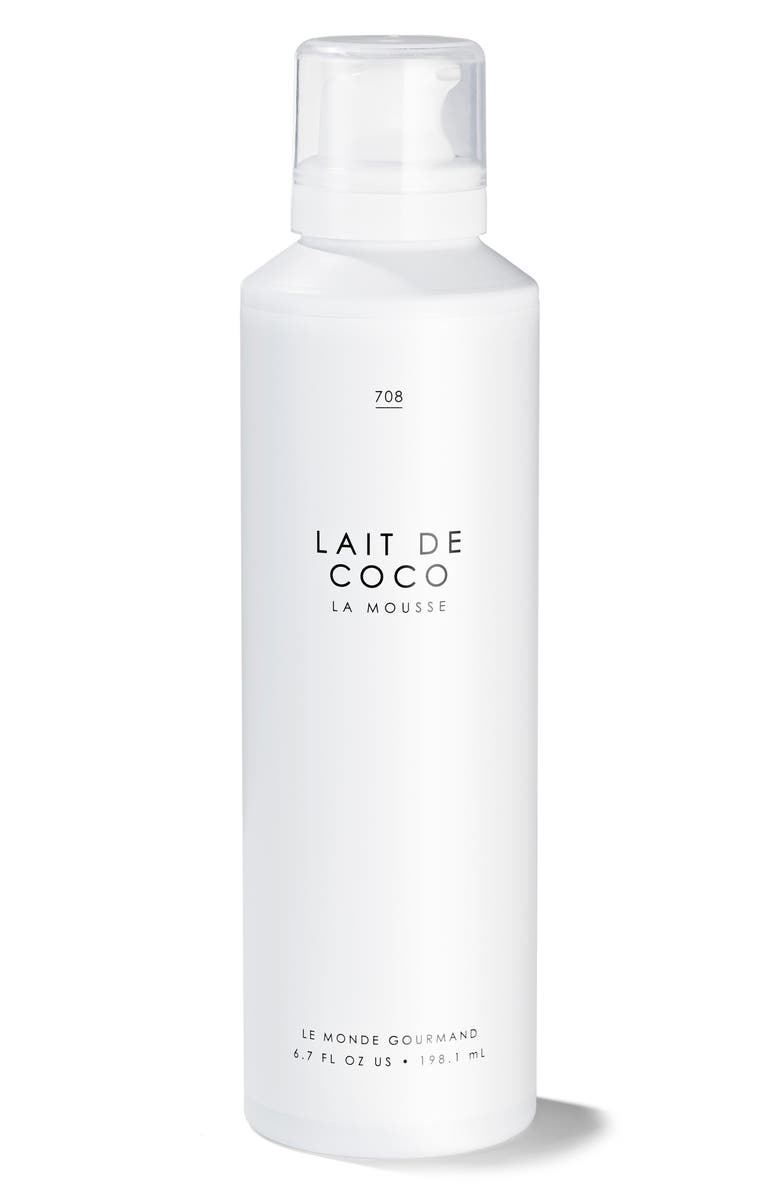 LE MONDE GOURMAND Lait de Coco Body Mousse Lotion, Main, color, 