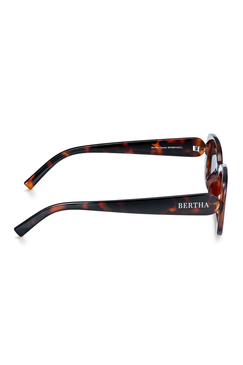 Cassie Ladies Polarized Sunglasses, Alternate, color, Tortoise/Brown