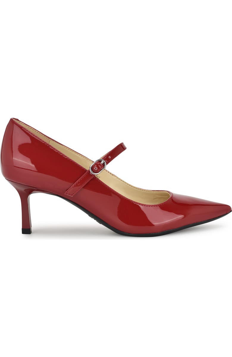Nine West Hadey Pointed Toe Mary Jane Pump, Alternate, color, Medium Red