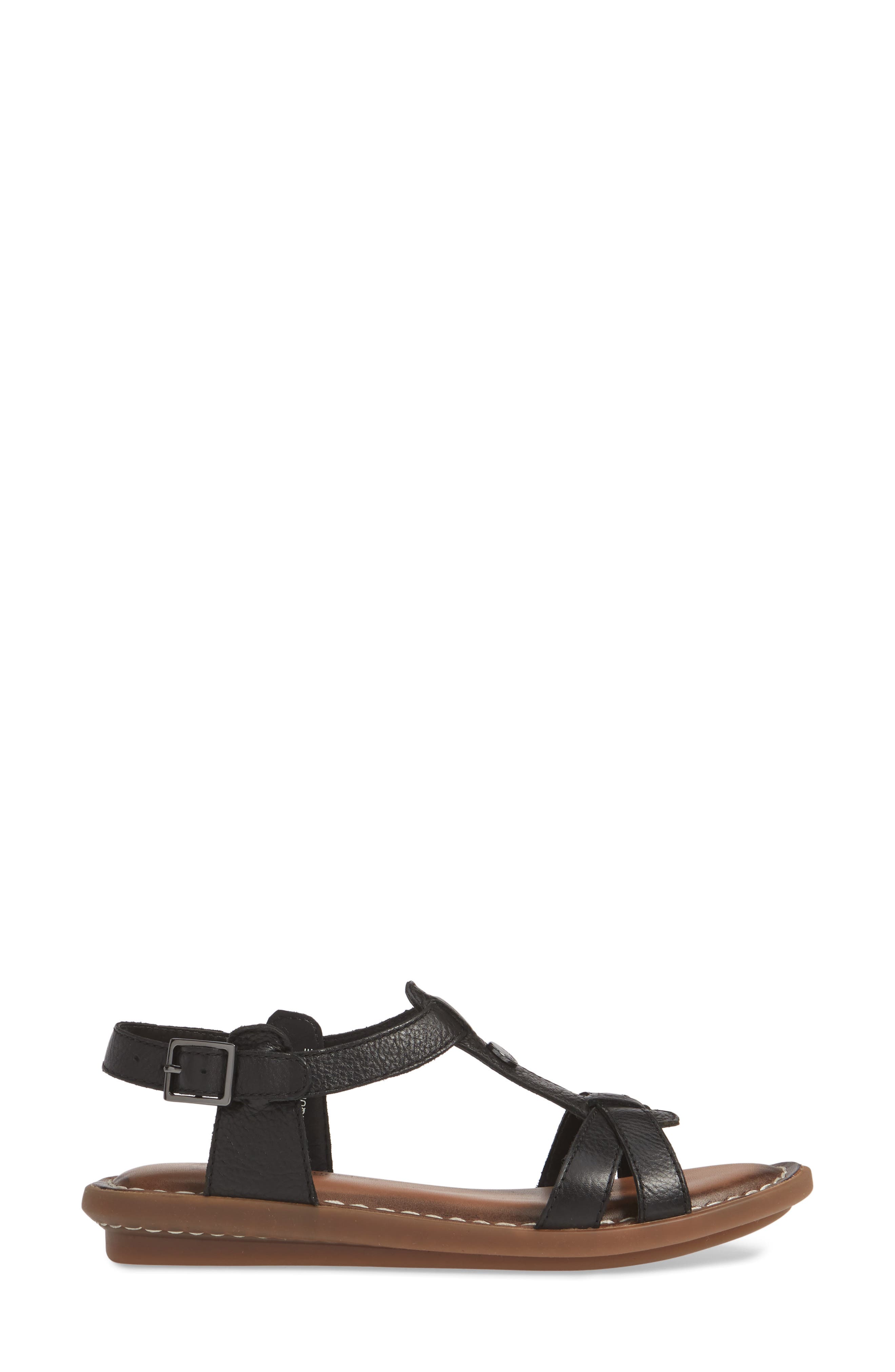 Hush Puppies<sup>®</sup> Olive T-Strap Sandal, Alternate, color, 