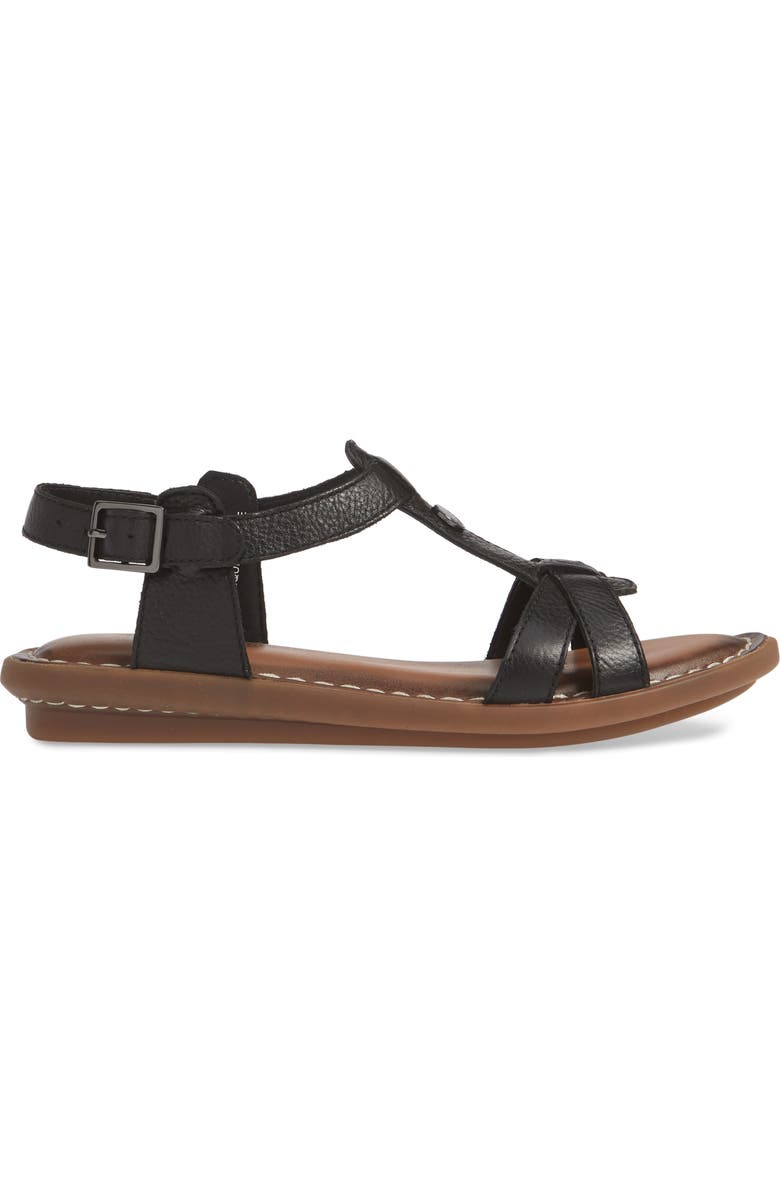 Hush Puppies<sup>®</sup> Olive T-Strap Sandal, Alternate, color,