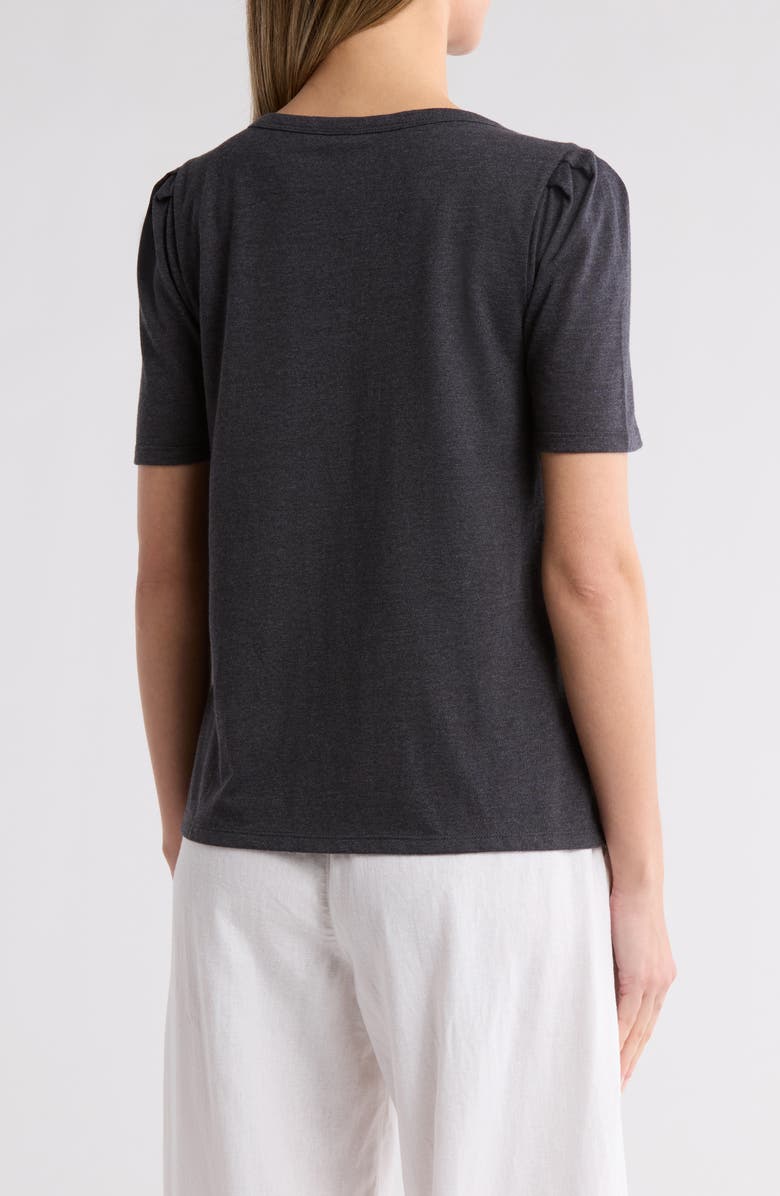 Caslon<sup>®</sup> Stripe Envelope Neck Knit Top, Alternate, color,