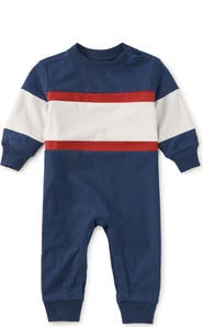 Tea Collection Colorblock Rugby Baby Romper