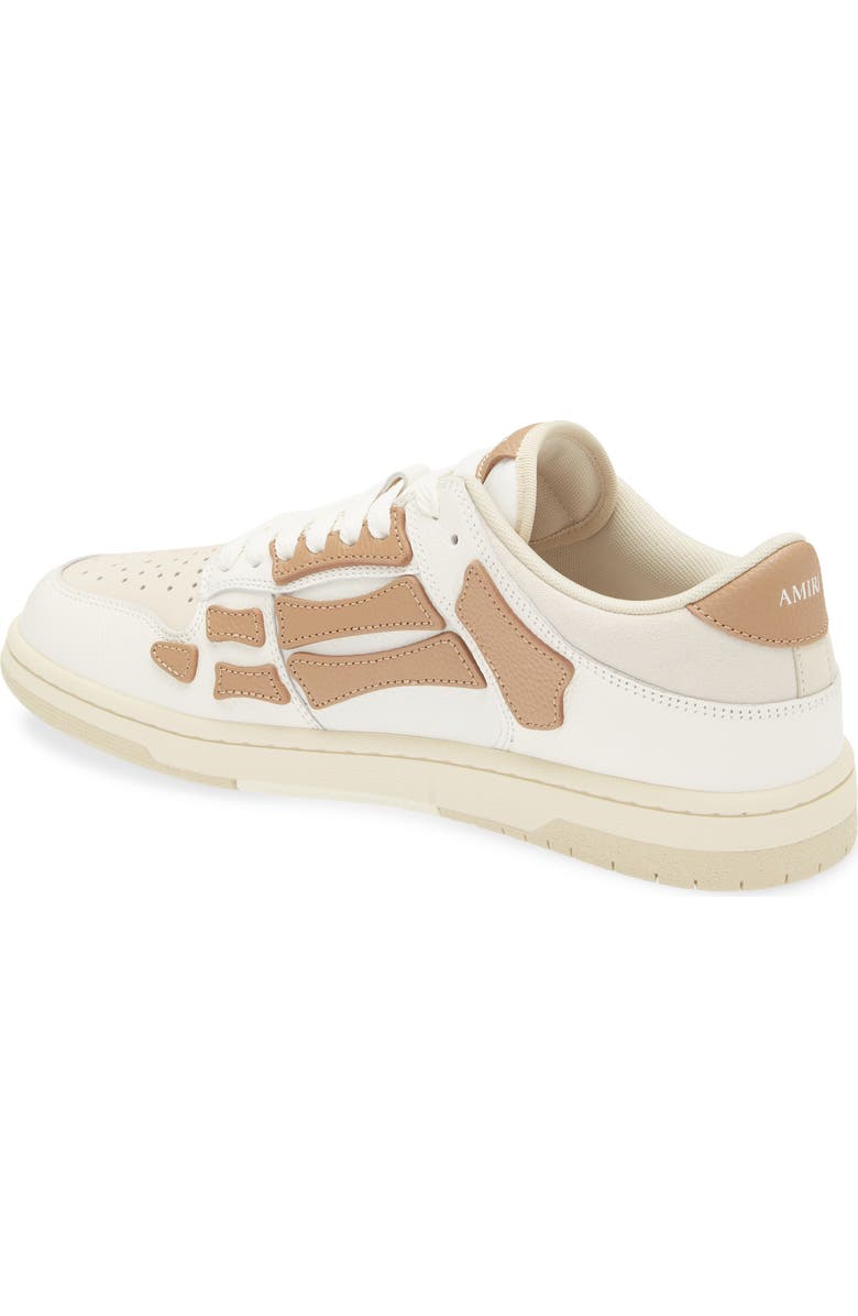 AMIRI Skeleton Low Top Sneaker, Alternate, color, Camel