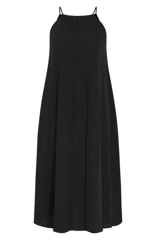 Shop City Chic Aiza Sleeveless Maxi Dress In Black