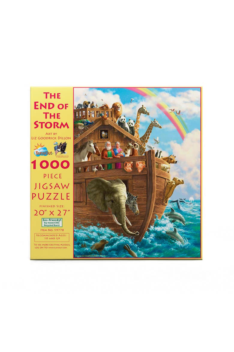 The End of the Storm 1000 piece Jigsaw Puzzle for Adults, Alternate, color, Multicolor