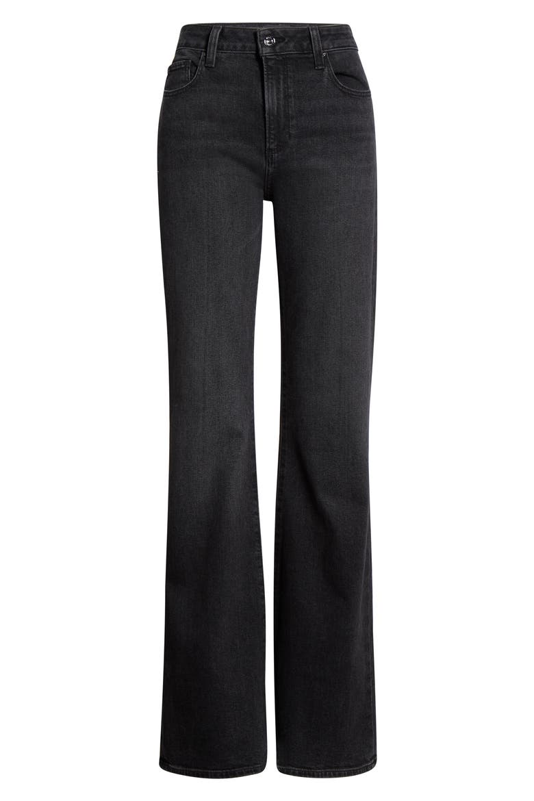 Sofia Flare Leg Jeans, Alternate, color, SOLSTICE BLACK
